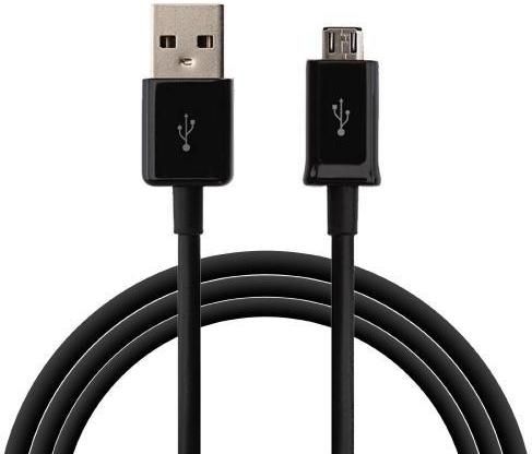ᐅ • Snellader Micro-USB 2 Ampere 100 CM - Origineel - Zwart | Eenvoudig bij Opladers.be