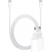 20W Fast Charger + USB-C Kabel - voor Apple - 2 Meter