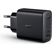 Aukey Power Delivery Oplader (USB A + USB-C) 32W - Zwart