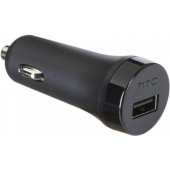Auto Snellader Plug HTC 2 Ampere - Origineel - Zwart