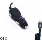 Autolader PowerStar Micro-USB 1 Ampere - Zwart