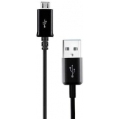 Datakabel Micro-USB voor Wiko 100 CM - Zwart