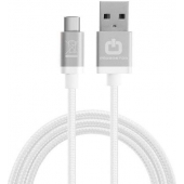 Kabel voor Snelladen Powerstar USB-C 150 CM - Wit - Blister