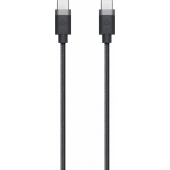 Mophie USB-C naar USB-C kabel - Zwart - Nylon - 1 Meter