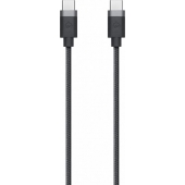Mophie USB-C naar USB-C kabel - Zwart - Nylon - 1 Meter