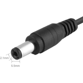 Oplader Plug 5,5 x 2,1 mm