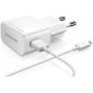 Oplader Samsung Micro-USB 2 Ampere 150 CM - Origineel - Wit