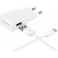 Oplader Samsung USB-C 2 Ampere 120 CM - Origineel - Wit