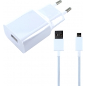 Oplader Xiaomi - Micro-USB - 2 Ampere - 80CM - Origineel - Wit