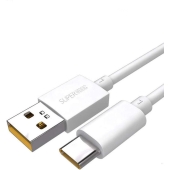 Oppo D301 Supervooc 6A USB-C kabel - Origineel - Wit - 100 cm