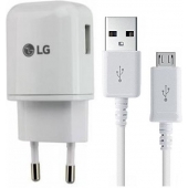Originele LG MCS-H05 1.8 Ampere Snellader - Micro-USB - Wit