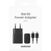 Samsung Galaxy Fast Charger 15W USB-C - Zwart - Retailverpakking - 1 Meter