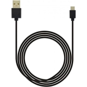 USB-C kabel voor Oppo - Zwart- 3 Meter