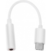 USB-C naar AUX Adapter - Wit